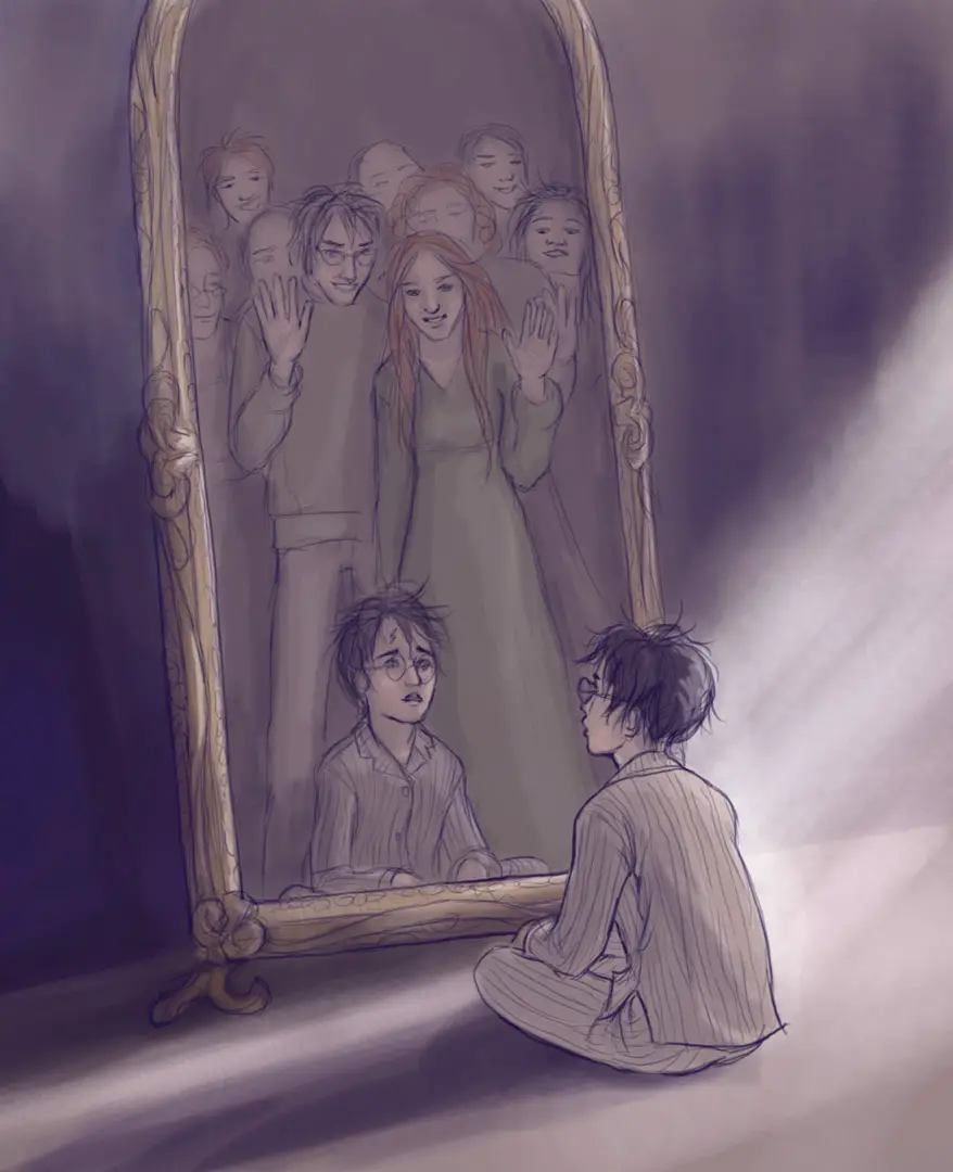 What the Mirror of Erised can tell us about the Boy Who Lived
