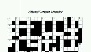 Fiendishly Difficult Crossword Harry Potter Lexicon