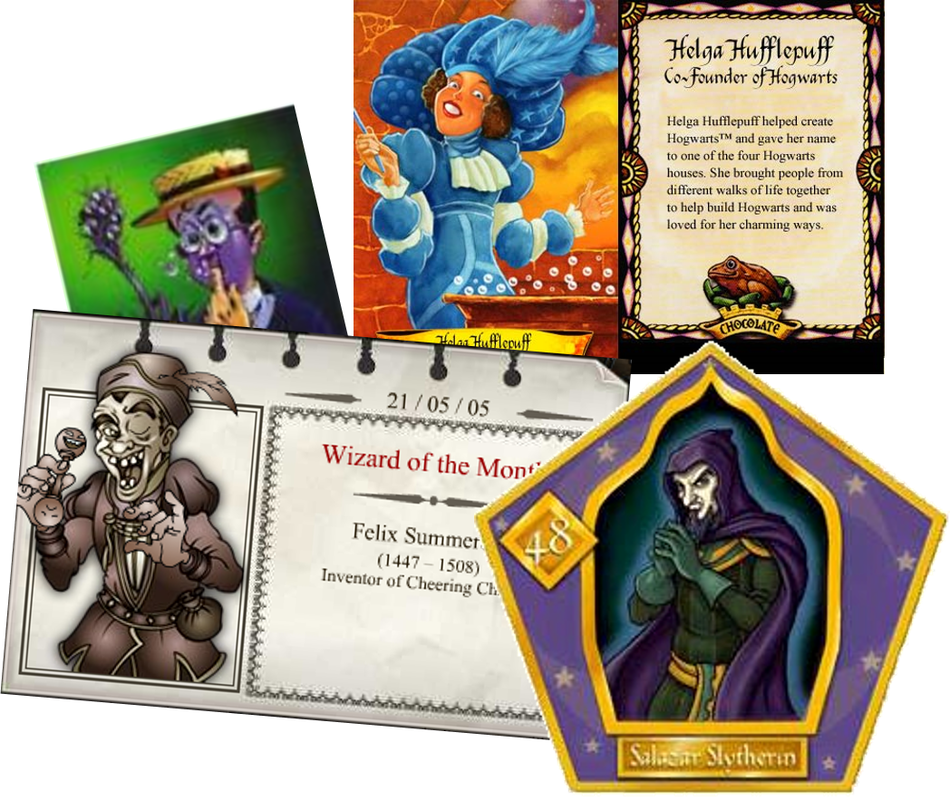 Rowena Ravenclaw Harry Potter Chocolate Frog Wizard Card UNIVERSAL