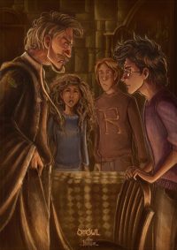 Lupin visits Grimmauld Place asks to join Harry s quest 