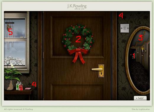 Harry Potter Clue!! The secret passages change and doors can lock